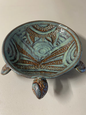 Turquoise Turtle Bowl